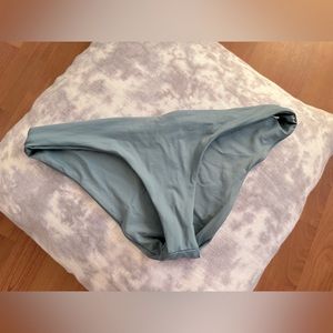 L Space teal bikini bottom sz small